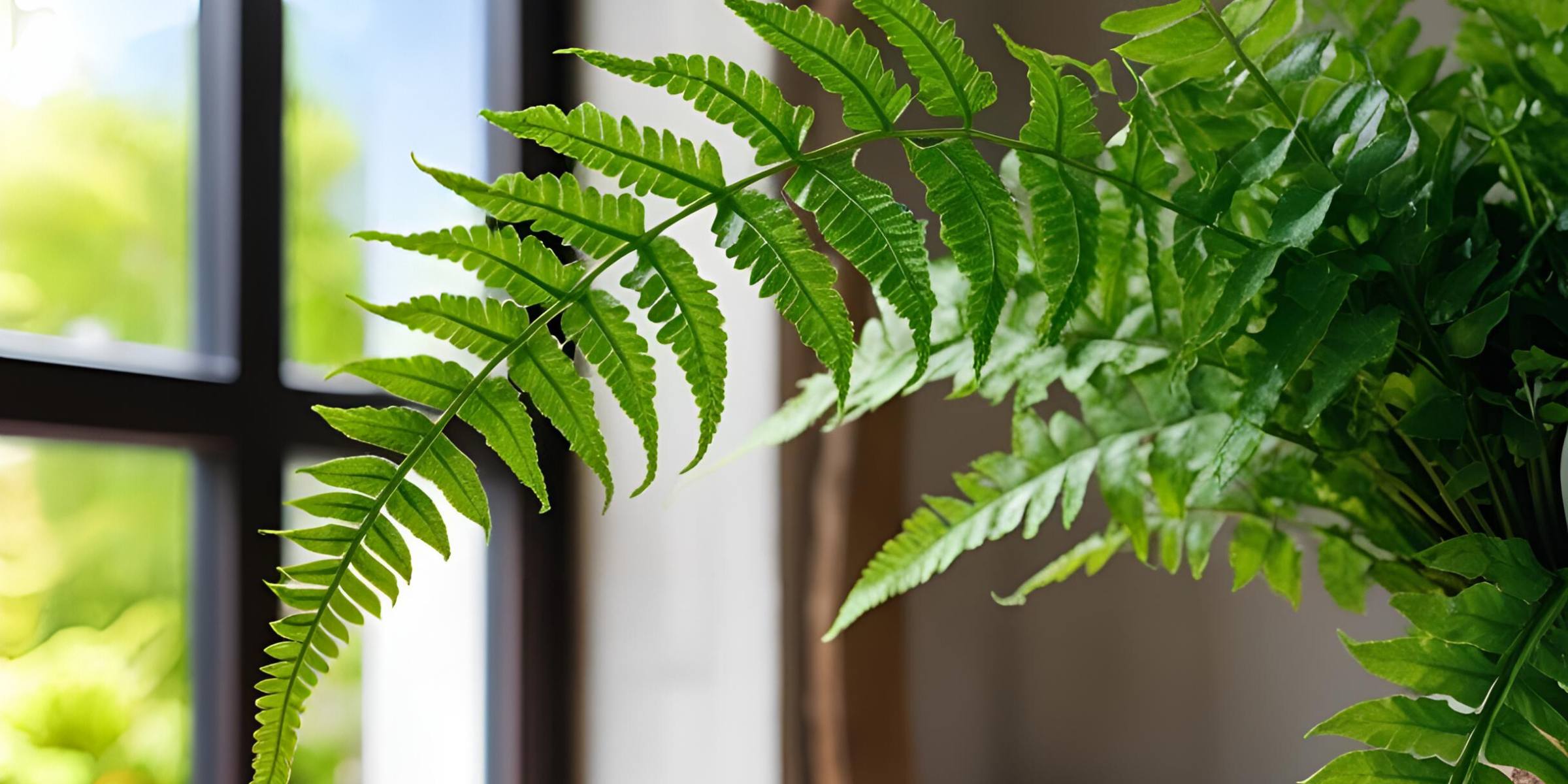 Fern Plant near window - Bring Nature Indoors in 2025