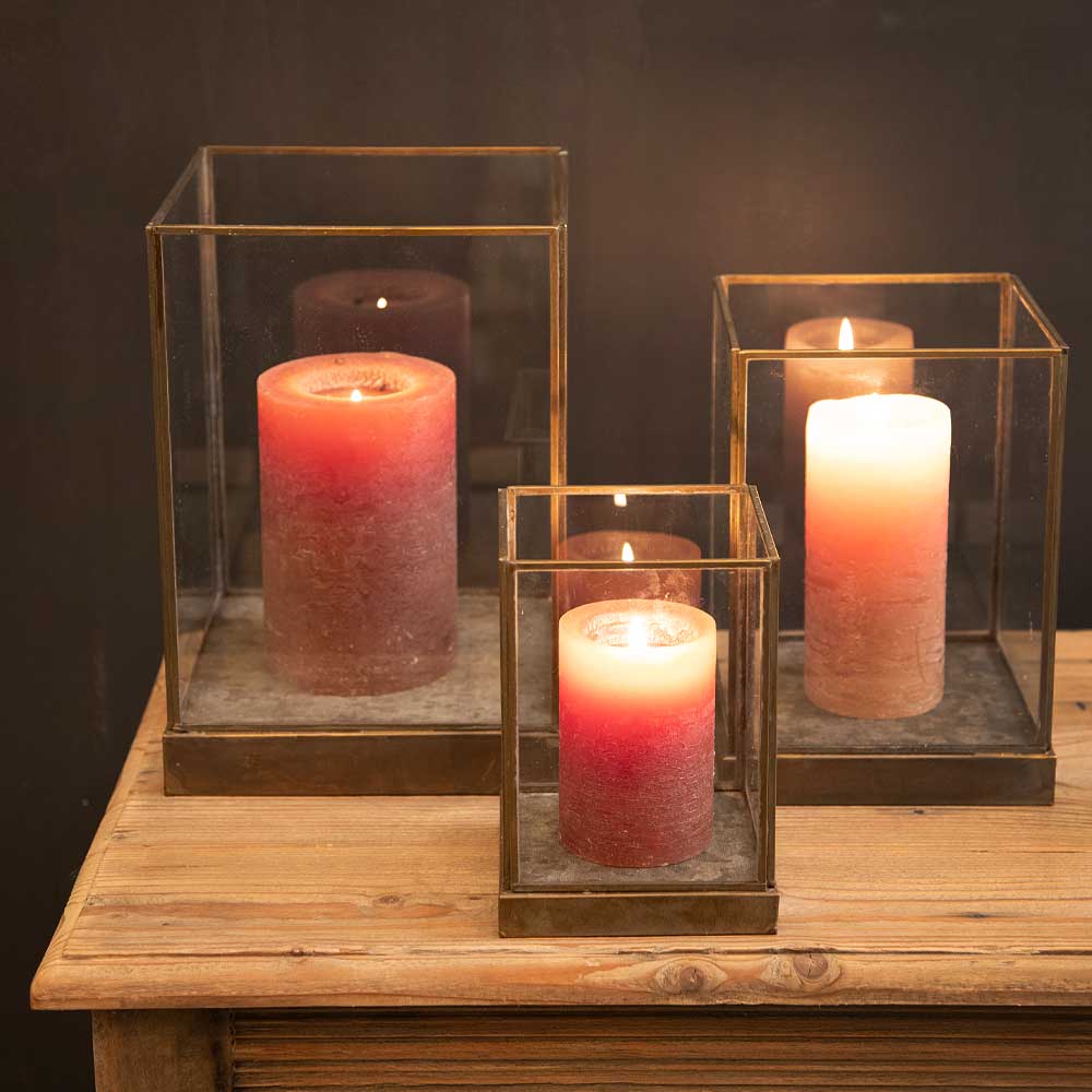 Aki Aged Hurricane Lantern