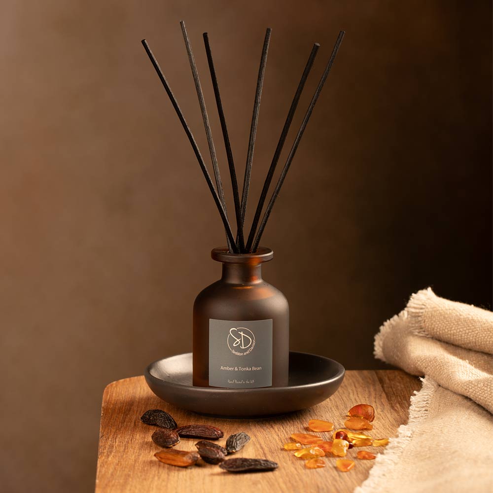Amber and Tonka Bean, Reed Diffuser