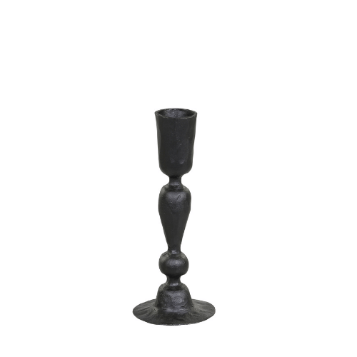 Antique Black Candlestick - Short