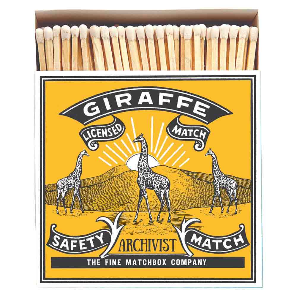 Archivist Matches - Giraffe Matches