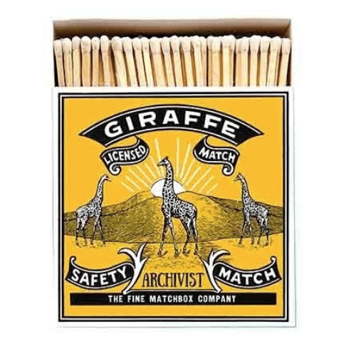 Archivist Matches - Giraffes