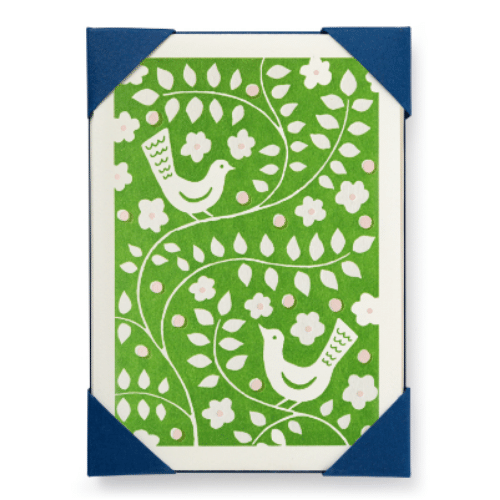 Archivist Cards - Ariana Bird Pattern (pack of 5)