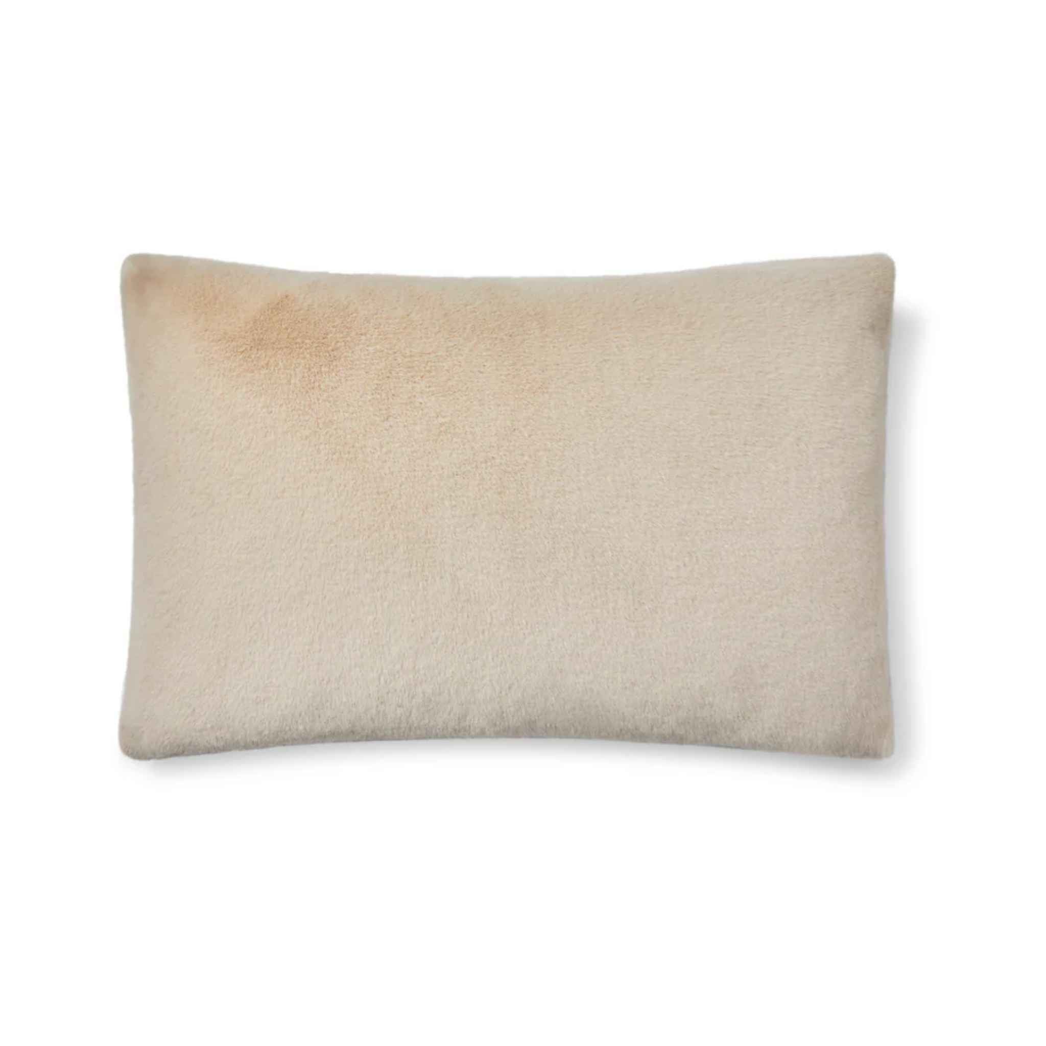 Arthur Oblong Cushion - Almond