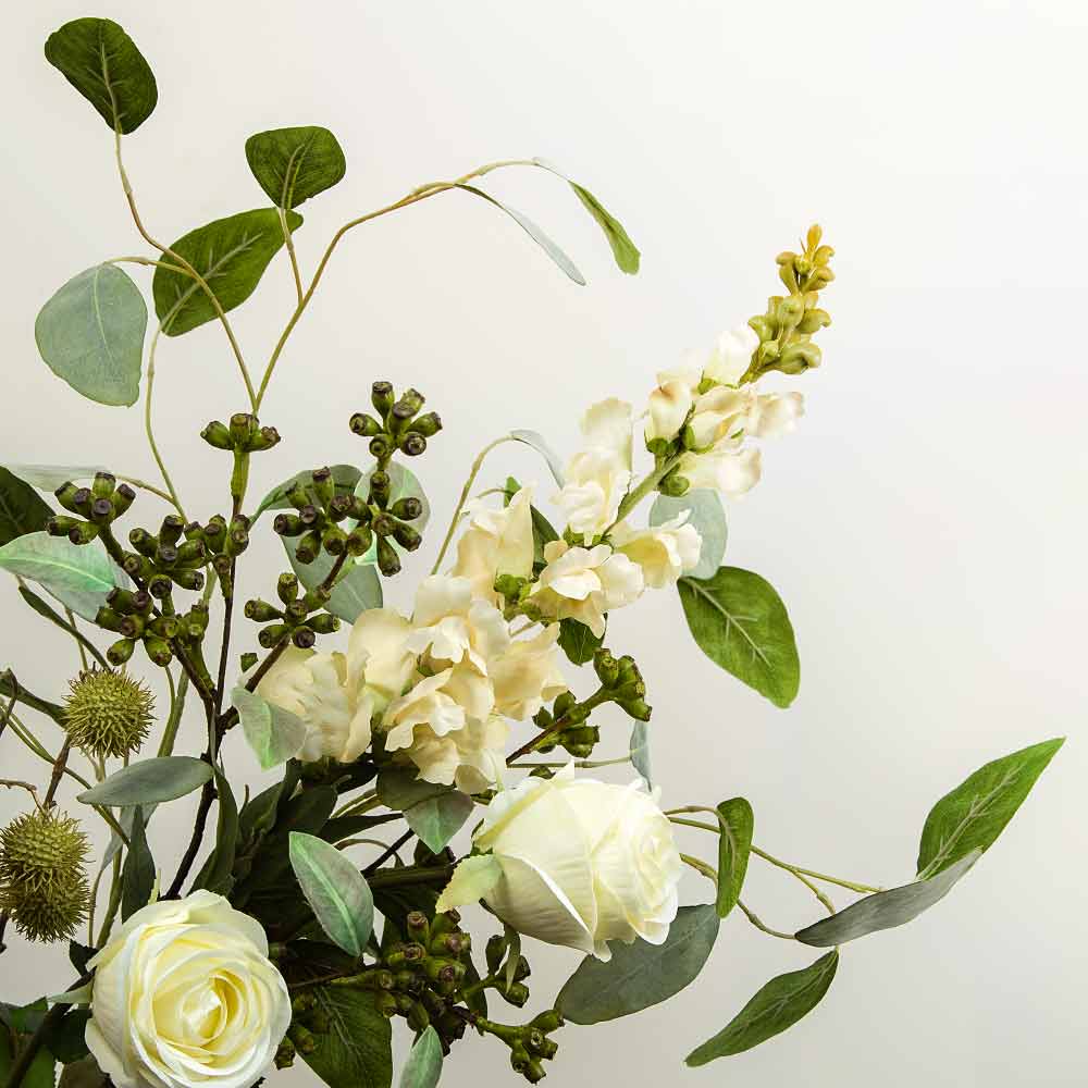 Artificial Eucalyptus Silver Dollar Spray