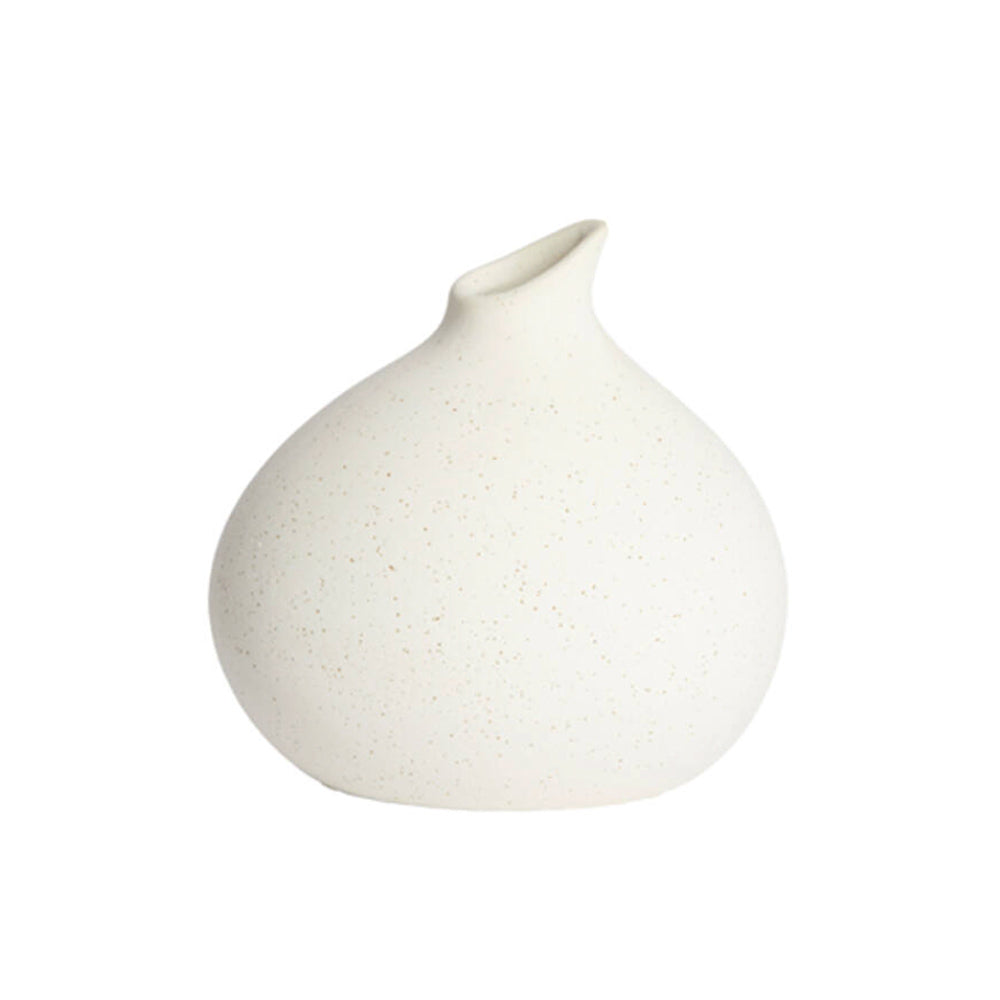 Assaga Cream Ceramic Vase