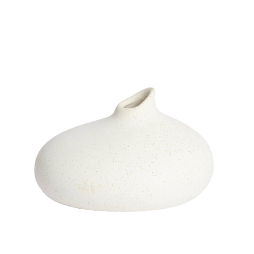 Assaga Cream Ceramic Vase