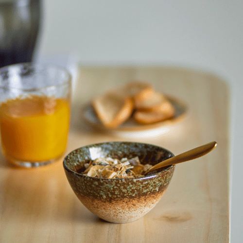 Aura Green Porcelain Bowl