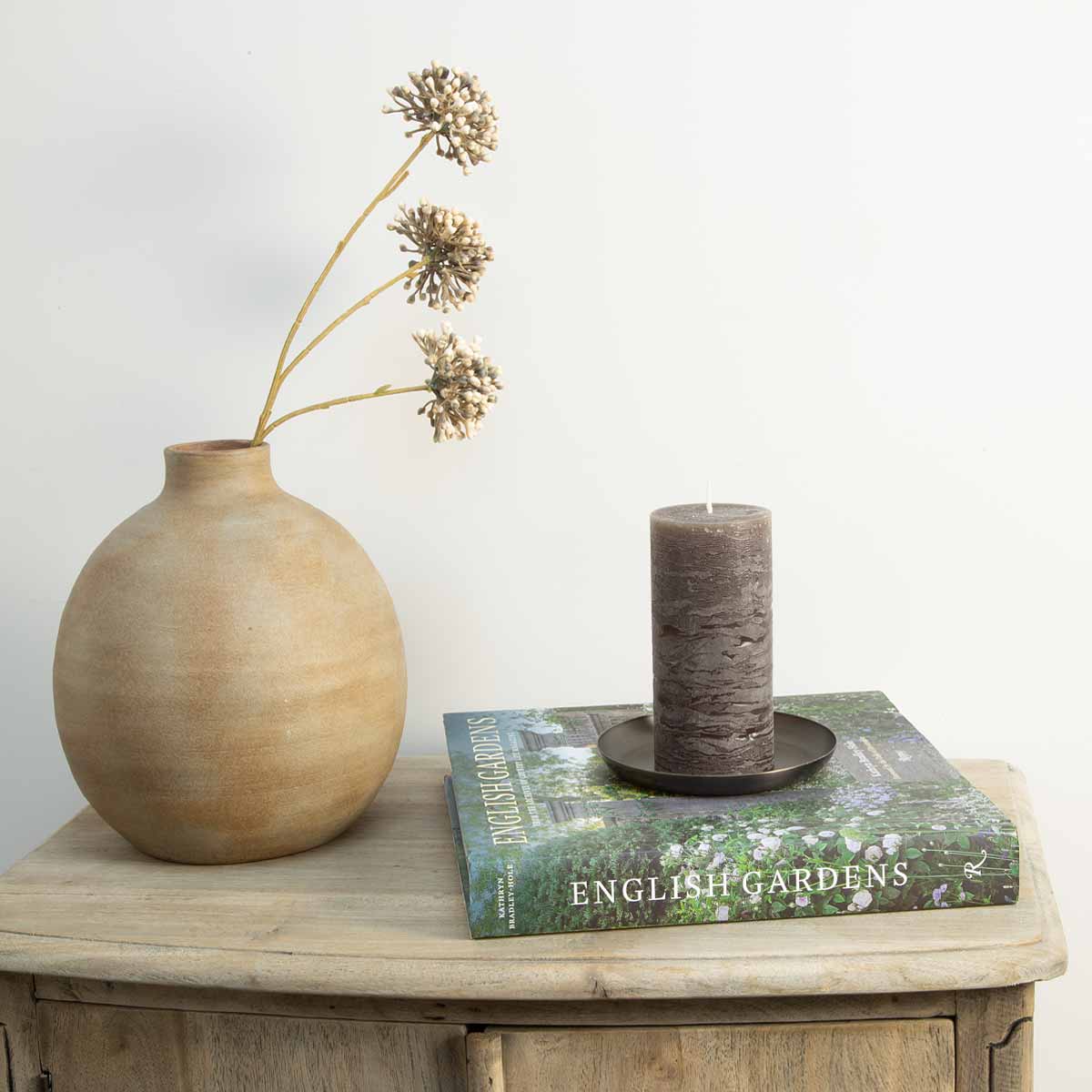 Ayana Brown Melange Vase - Large