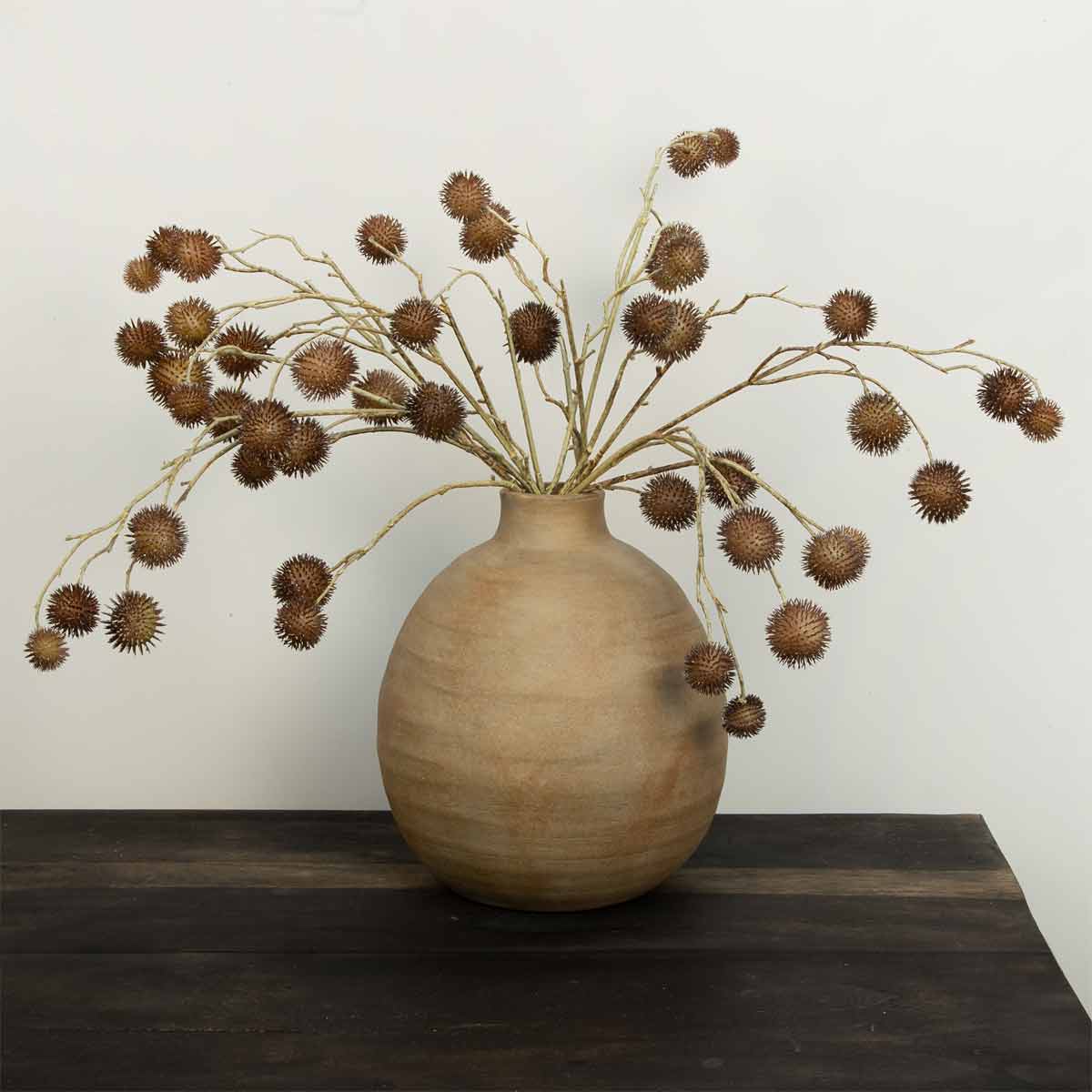 Ayana Brown Melange Vase - Large
