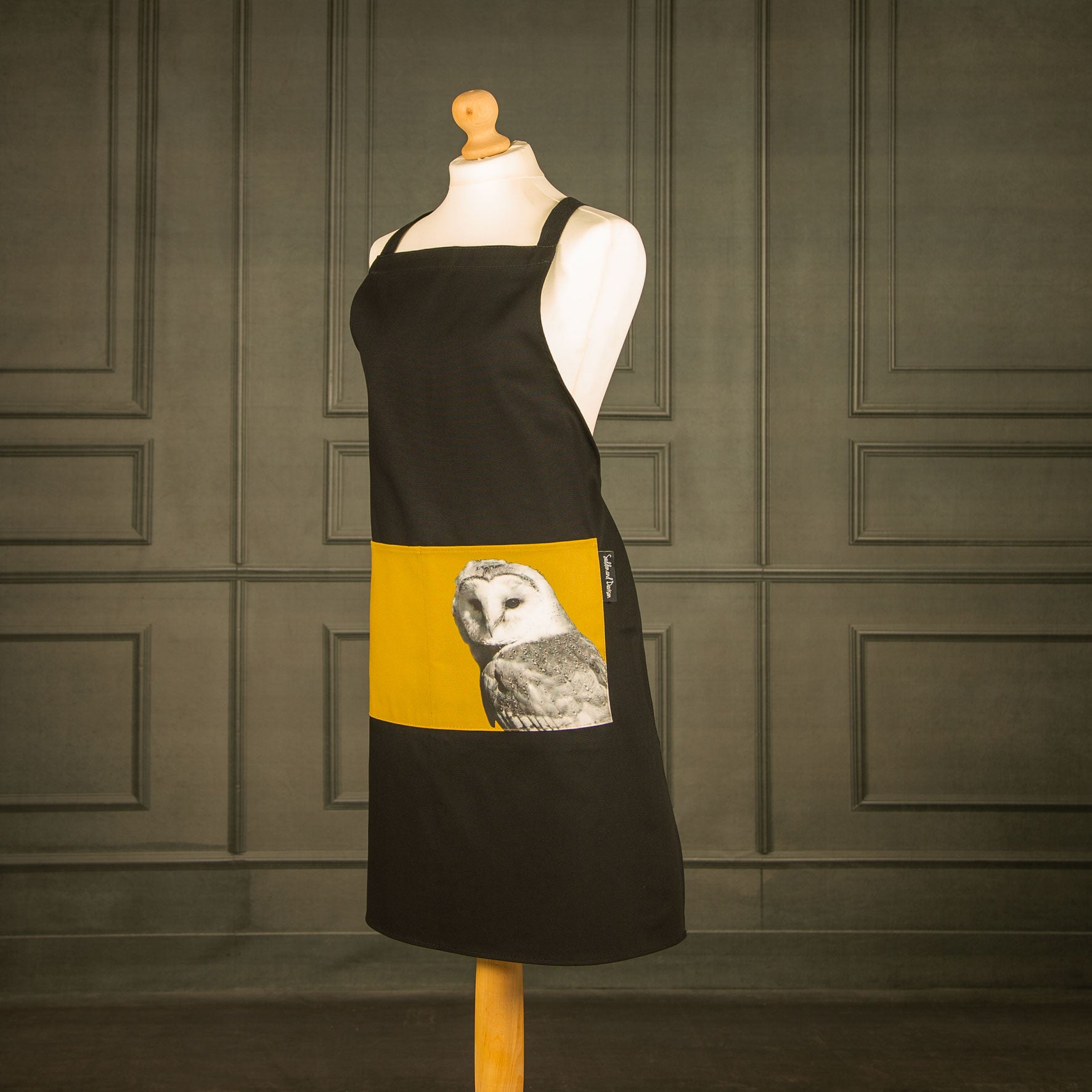 Barn Owl Apron - Ochre