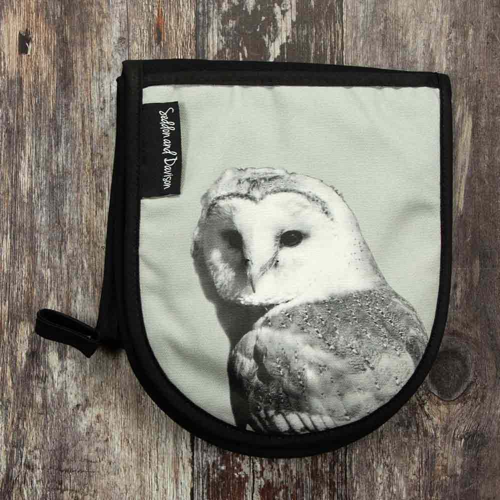 Double Oven Gloves - Barn Owl