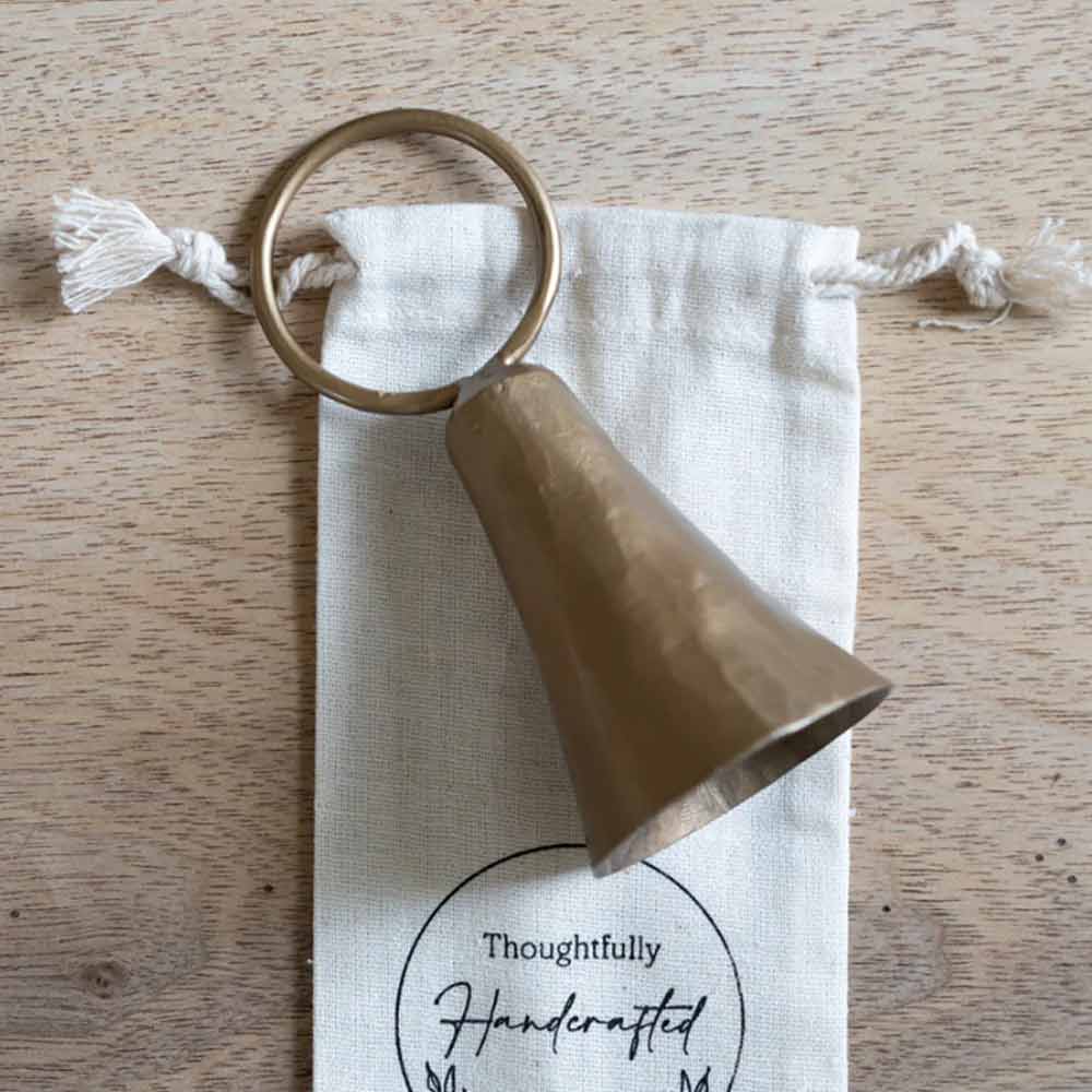 Bell Shaped Brass Candle Snuffer
