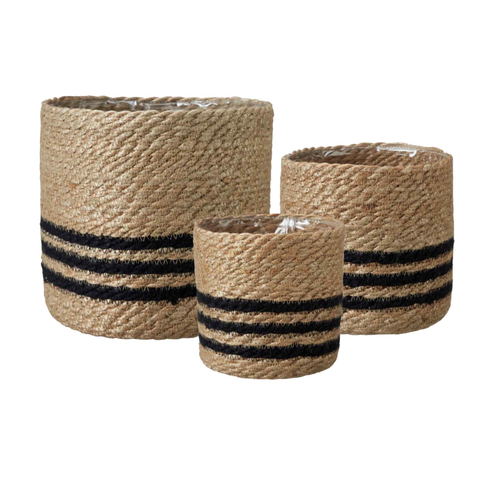 Belle Stripe Basket