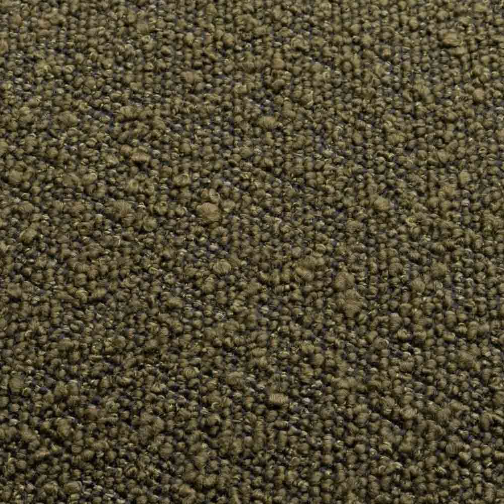 Benbulbin Green Boucle Cushion - Oblong