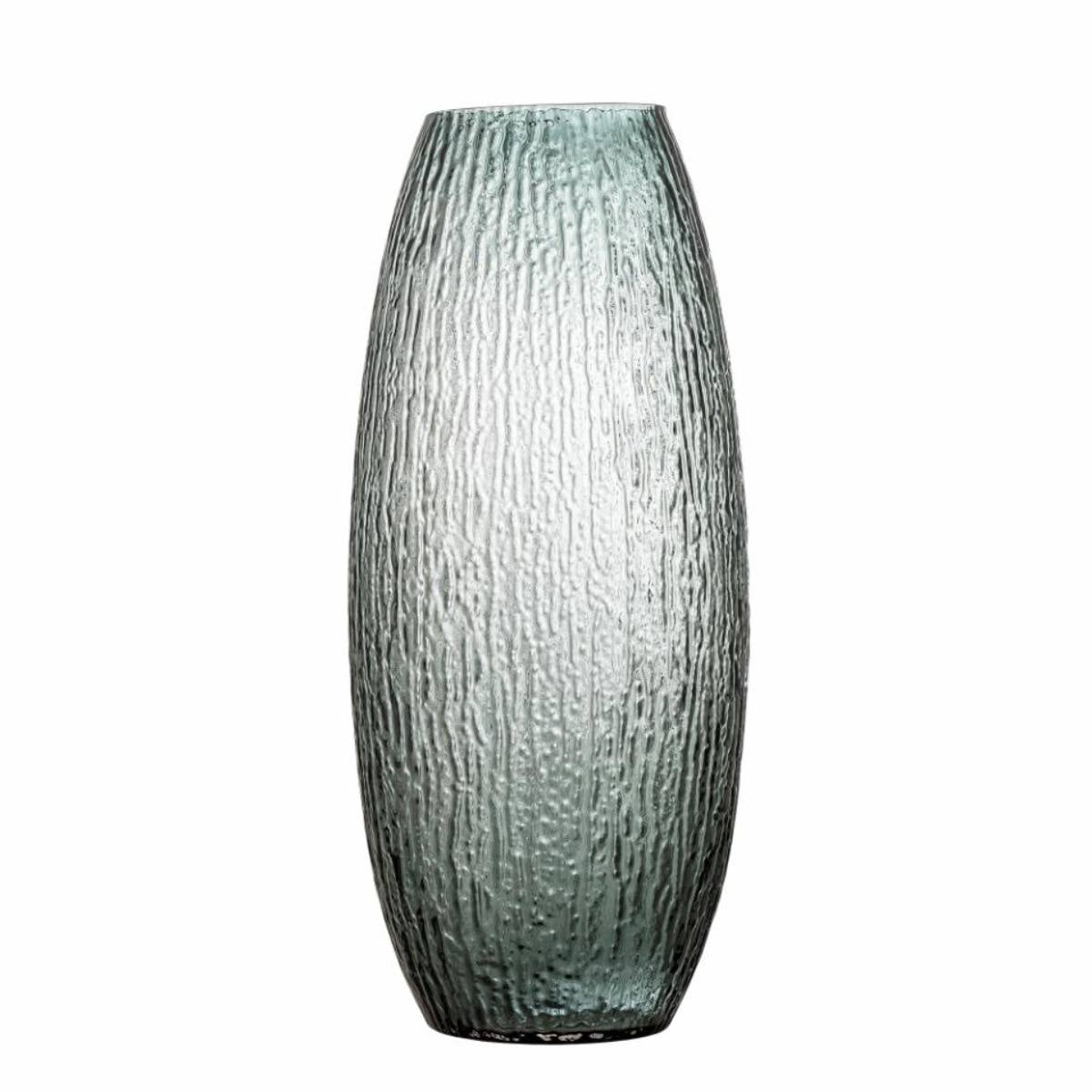 Brock Textured grey vase on a white background