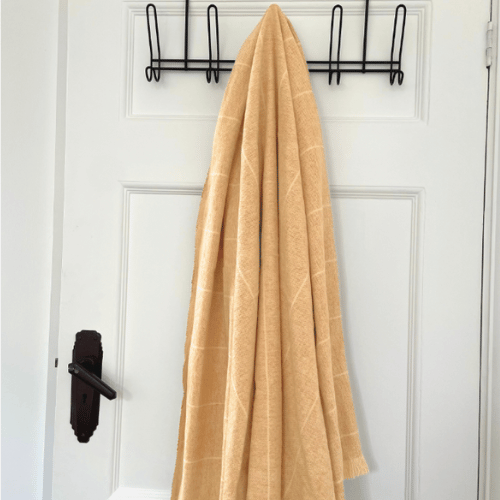 Brushed Wild Stripe Throw Honey