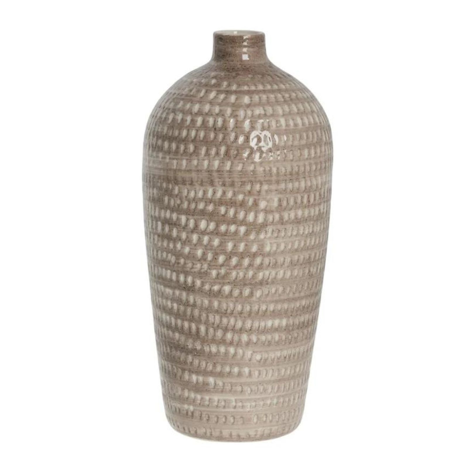 Cassandra Tall Vase - Bark