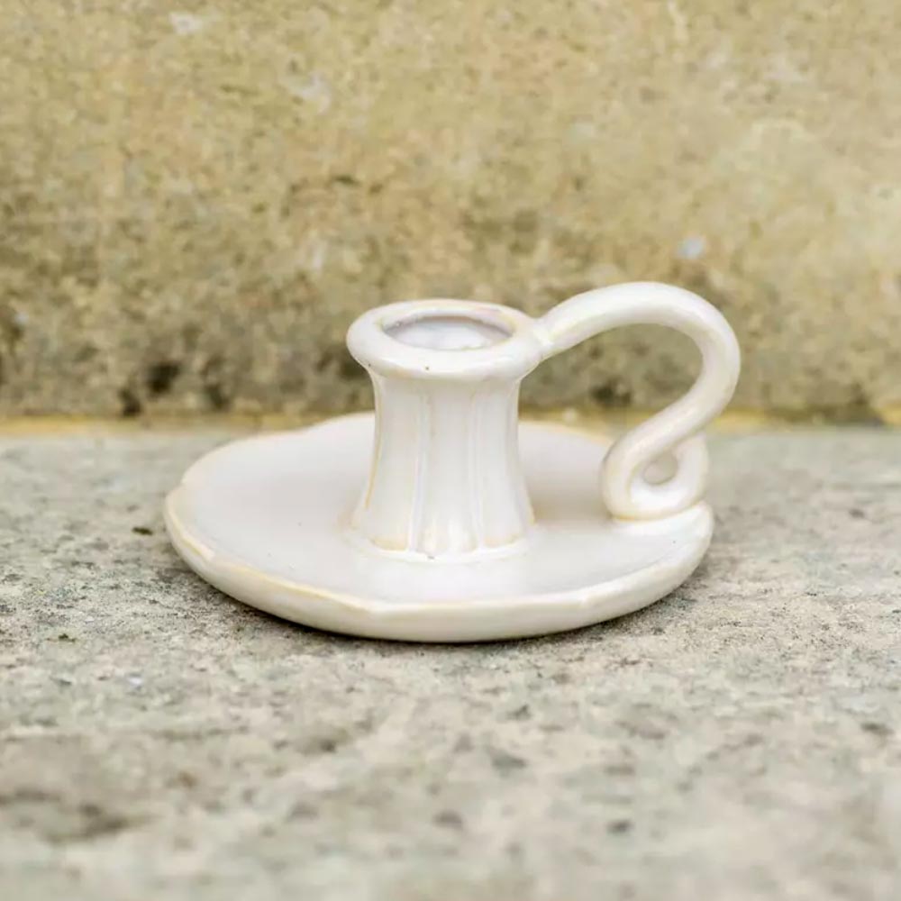 Crantock Ceramic Candle Holder
