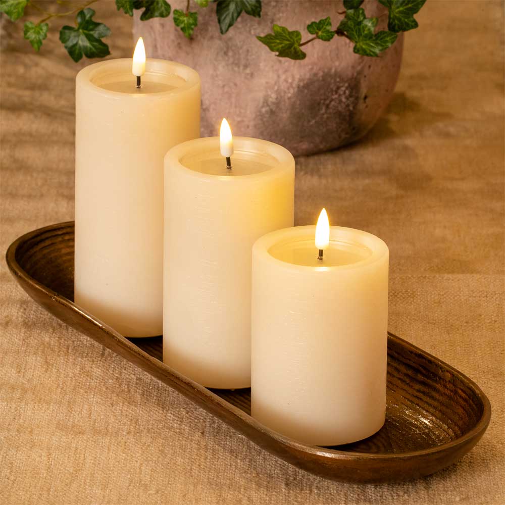 CreamLEDCandles-UniqueCollection