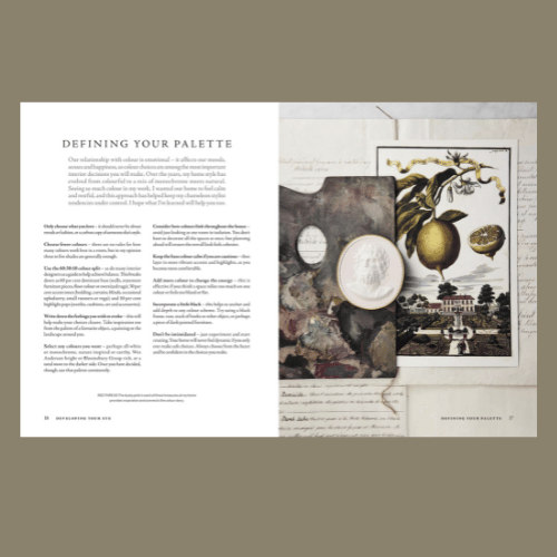 Create - Defining your Palette