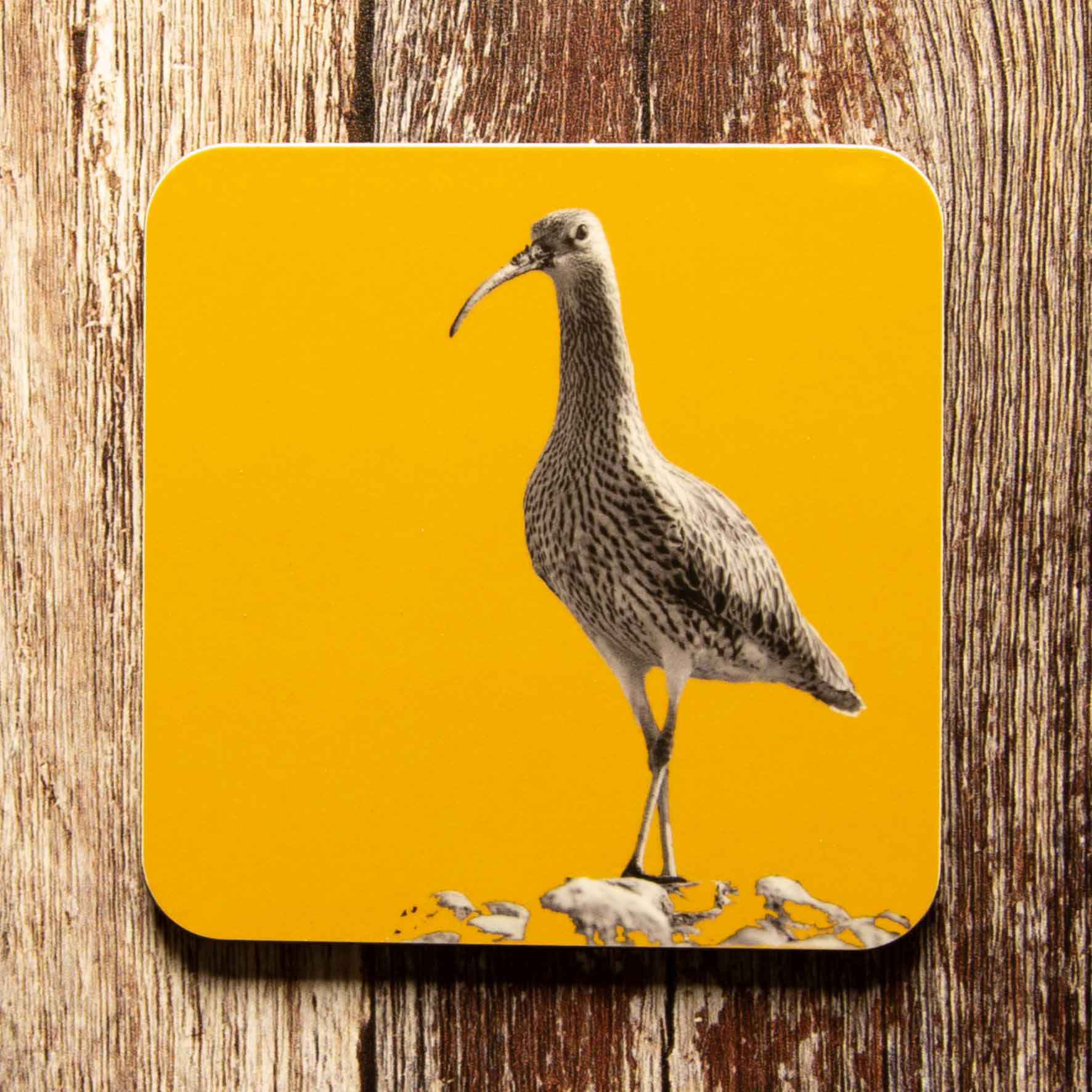 Curlew Coaster - Mustard