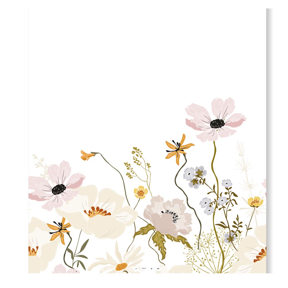 Darcy Paper Napkins with Wild Flowers