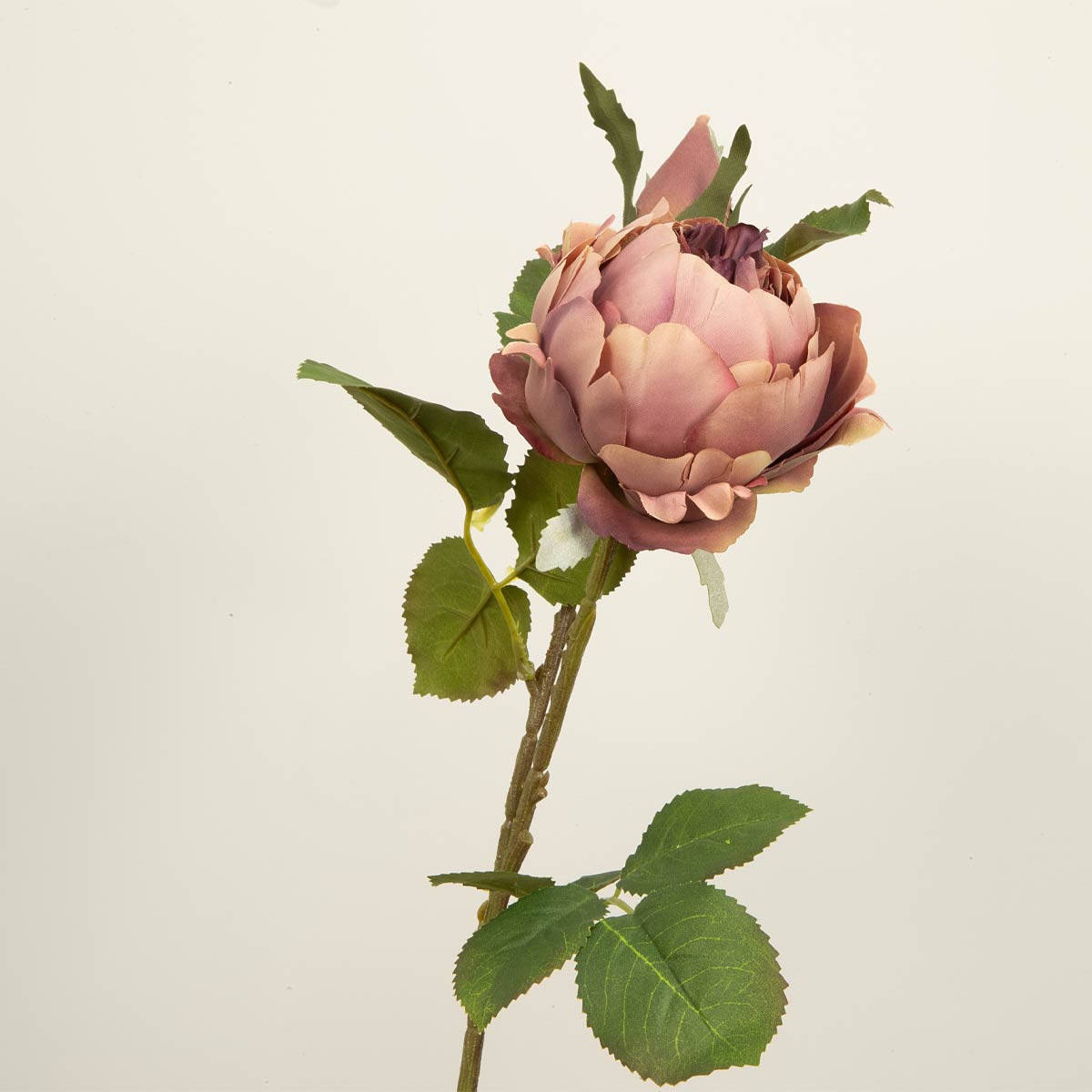 Dark Pink Peony Spray