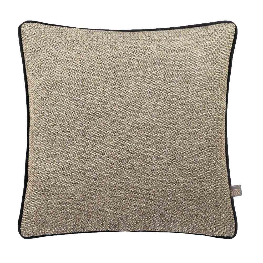 mi Cushion in Gold/Black - Large Square