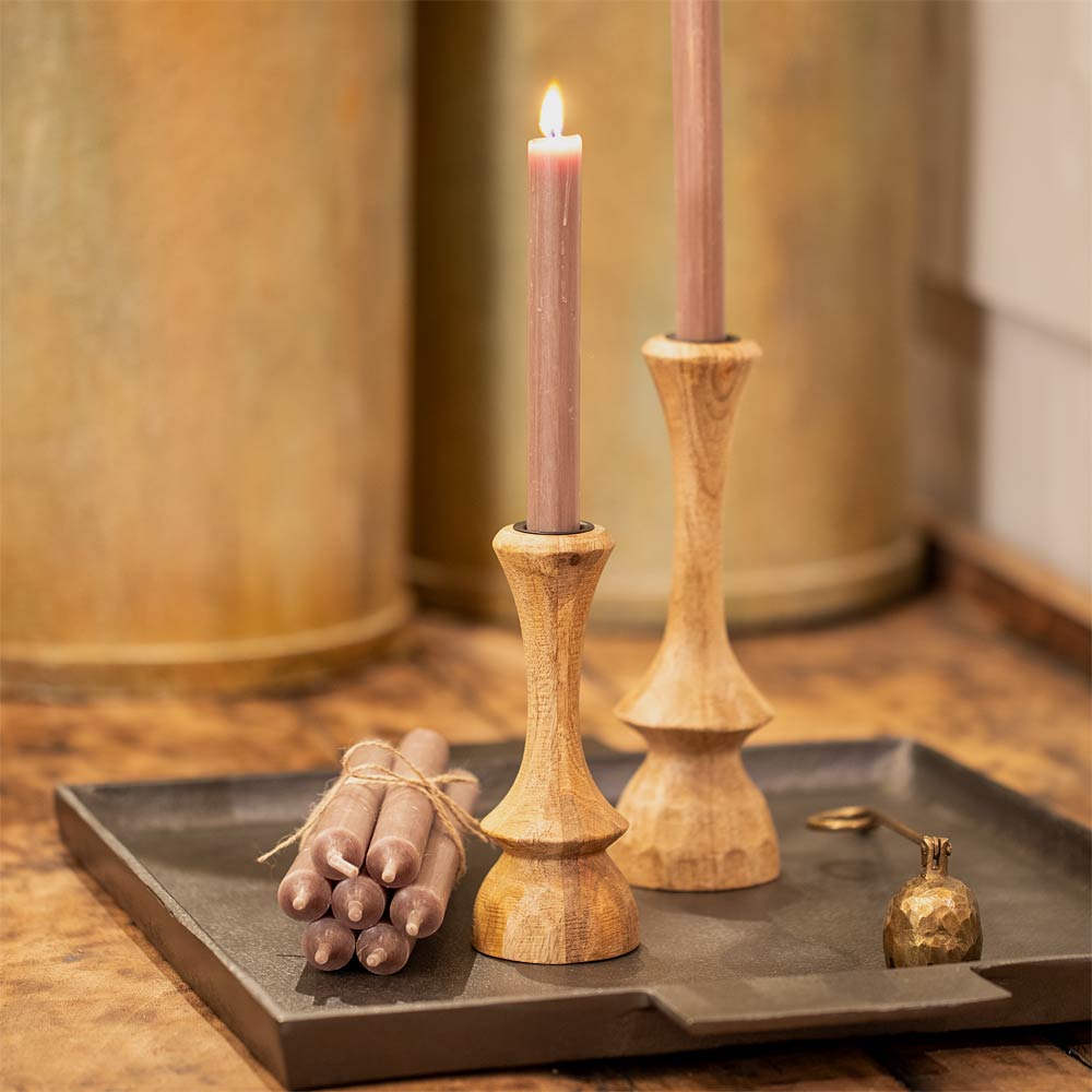 Dinner Candle - Linen