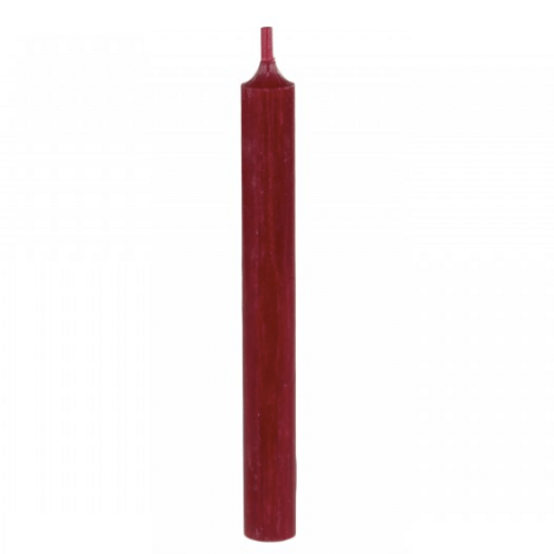 Dinner Candle - Dark Red