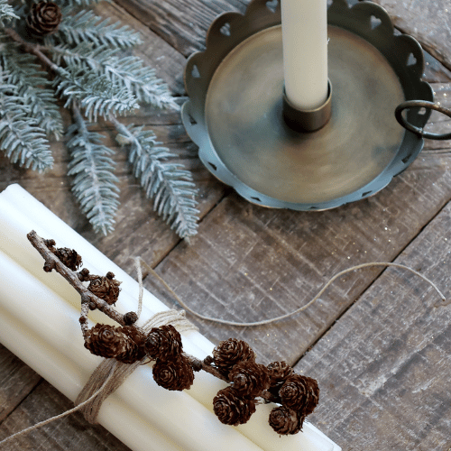 Dinner Candle - Mother of Pearl