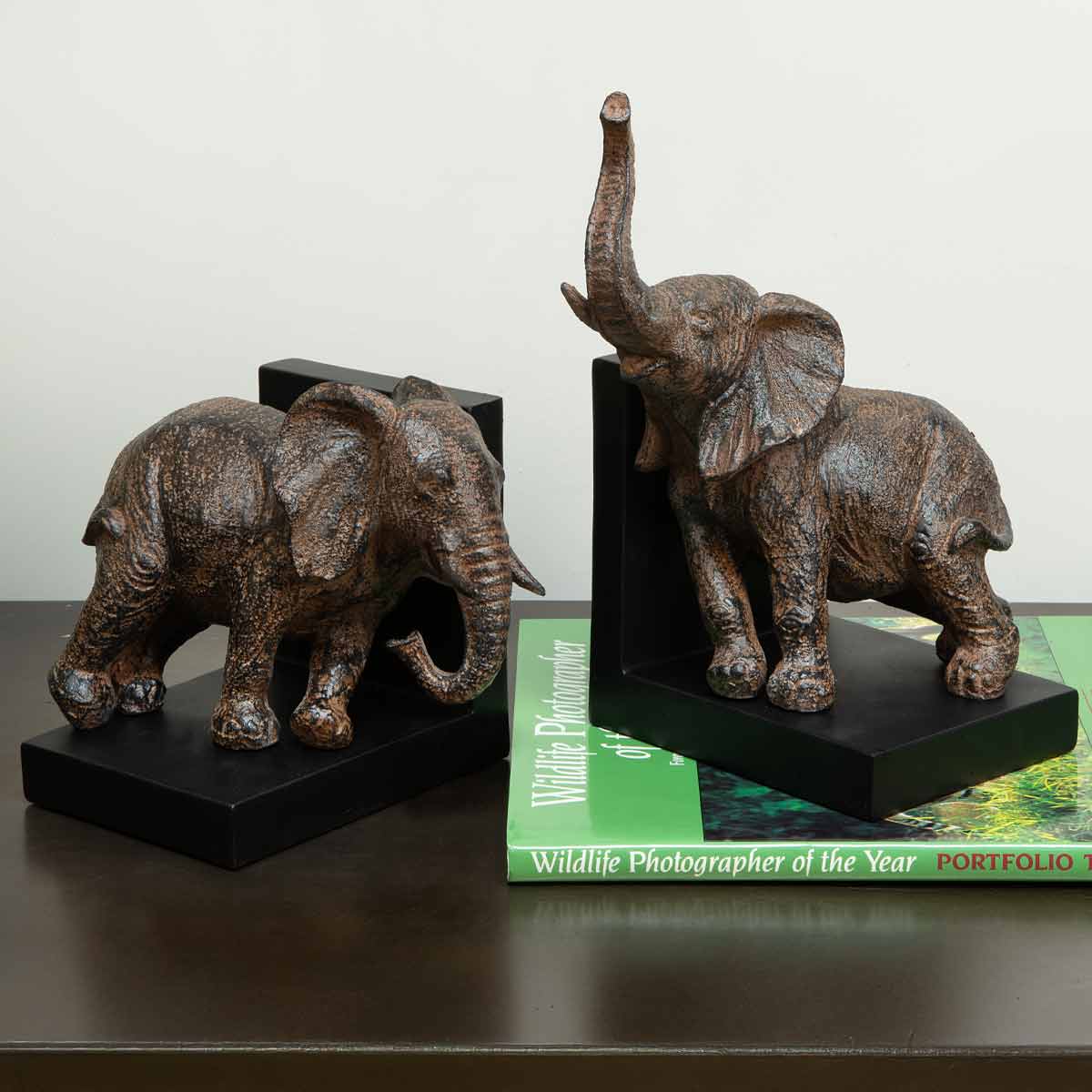 Elephant Bookends