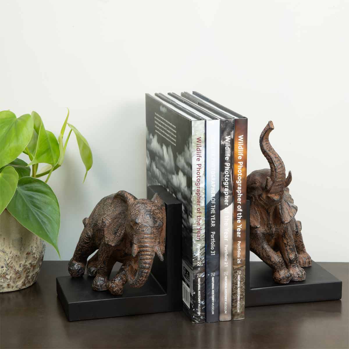 Elephant Bookends
