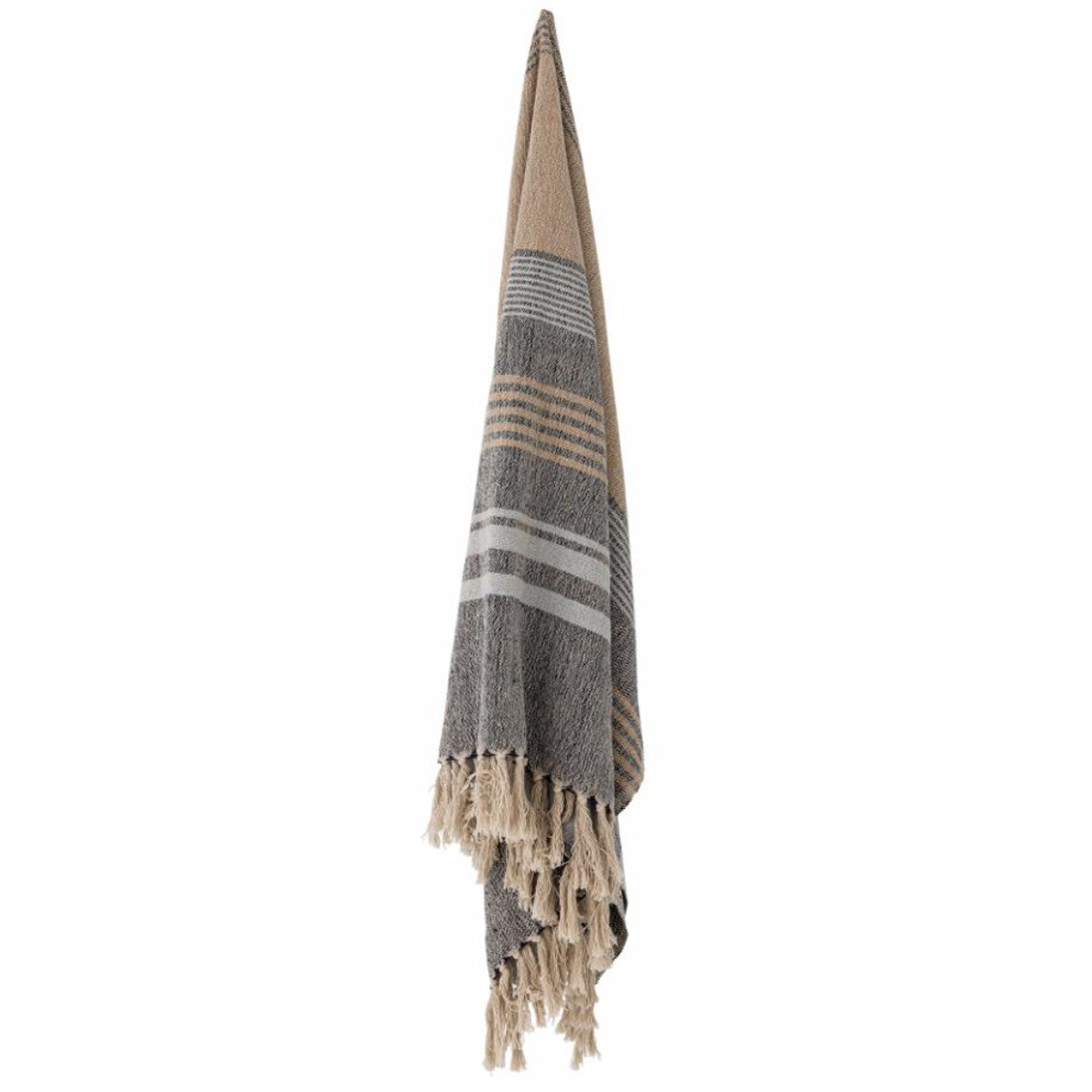 Ferrara Throw in Blue, Recycled Cotton