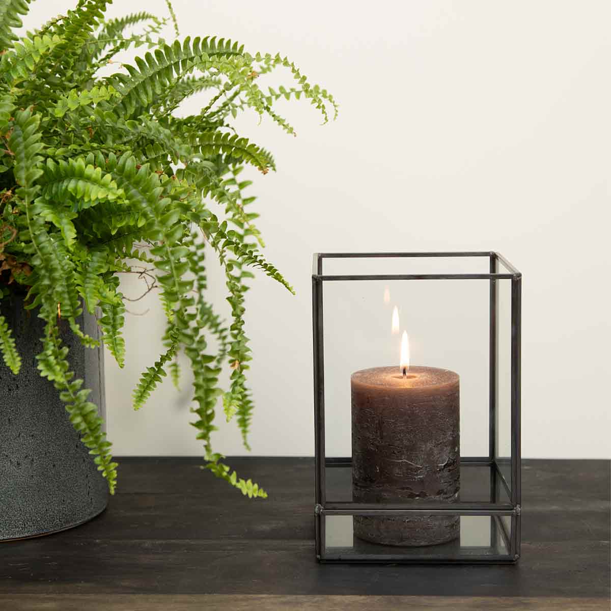 Filula Glass Candle Holder - Short