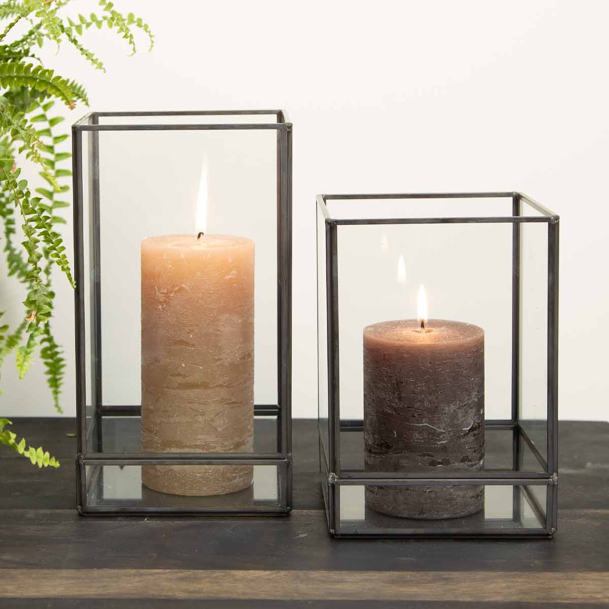 Filula Glass Candle Holder - Short