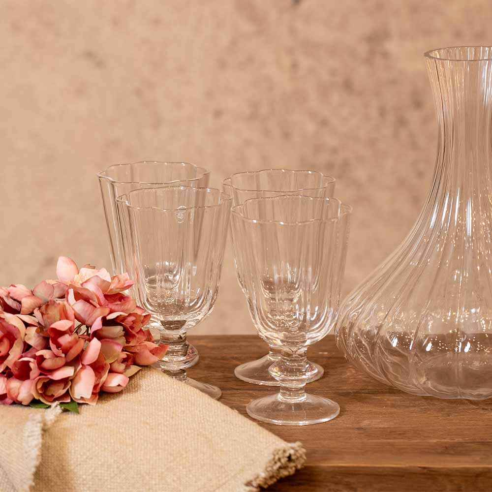 Floretta Clear Wine Glass
