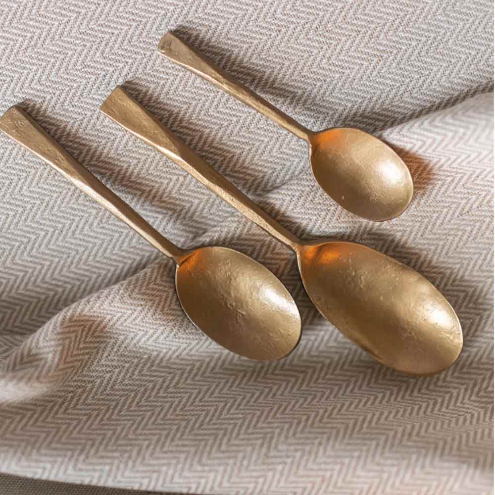 Forged Spoons - Set of Three