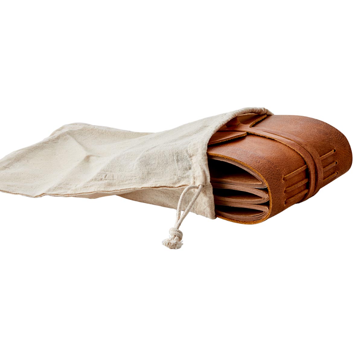 Globetrotter Leather Bound Note/Photo Book - Small