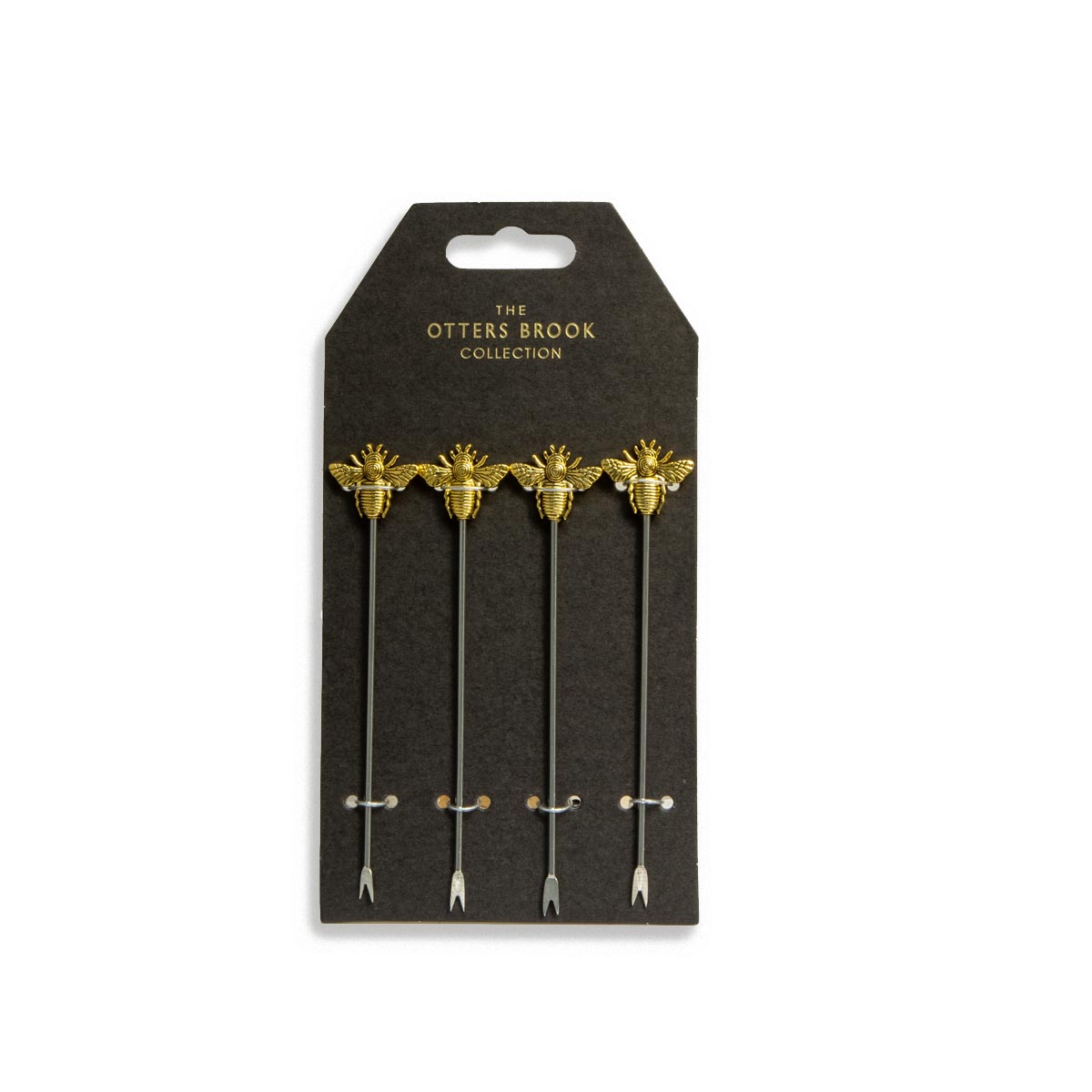 Gold Picks with Bumble Bee Top