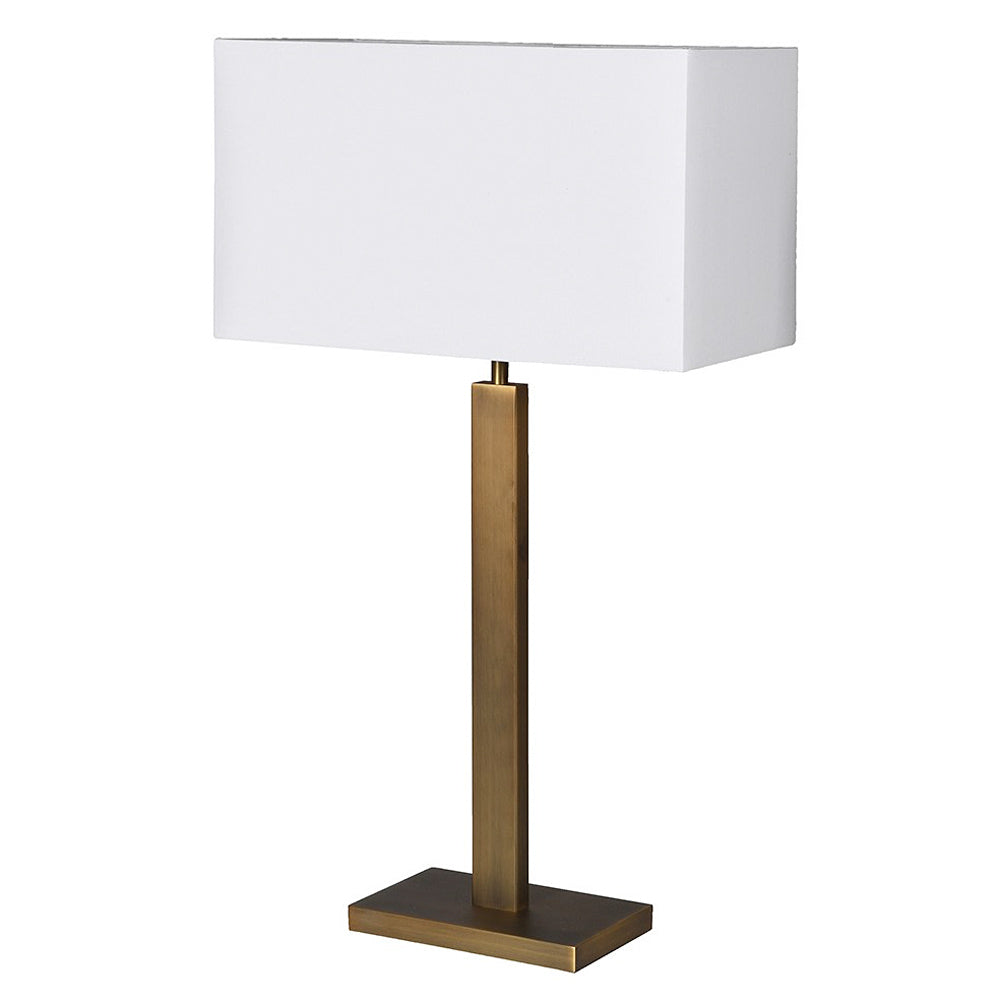 Gold Table Lamp with Shade