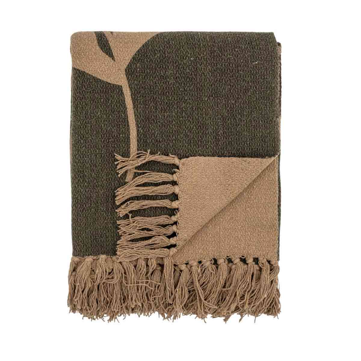 Green Geneva Throw - Recycled Cotton