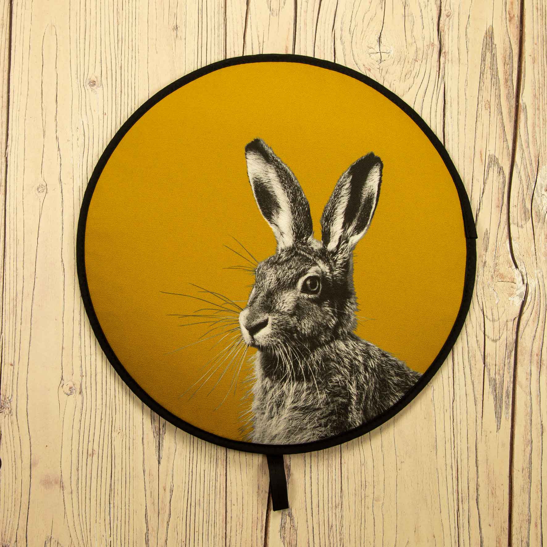Hare Chefs Pad for Aga Cooker - Ochre