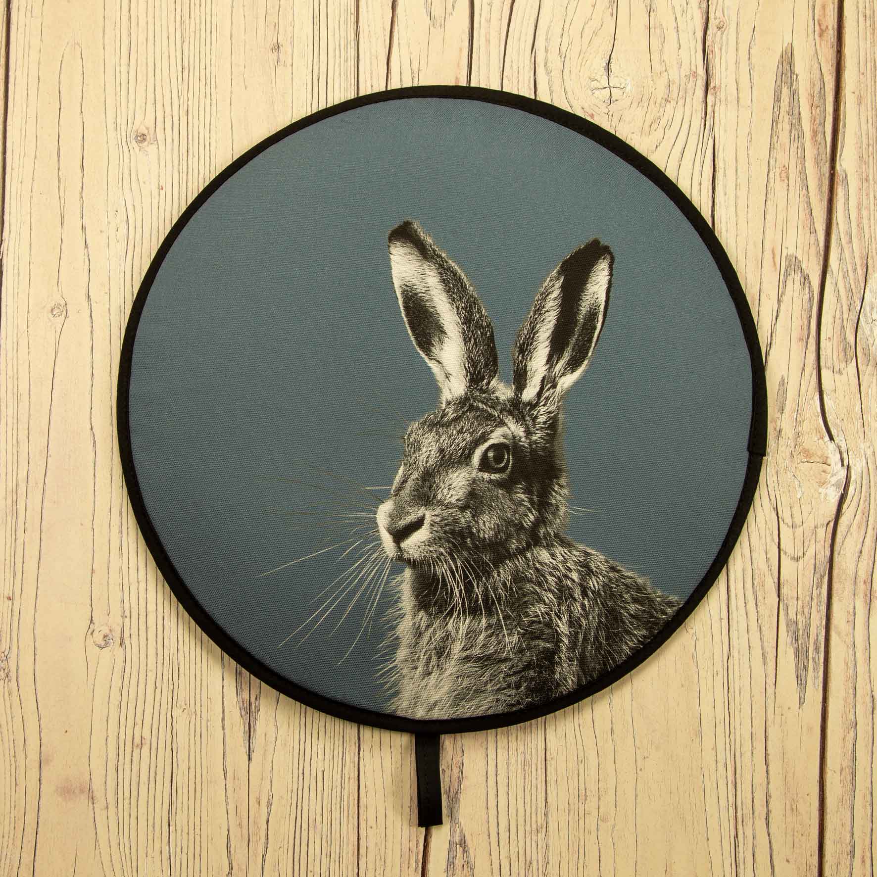 Hare Chefs Pad for Aga Cooker - Steel Blue