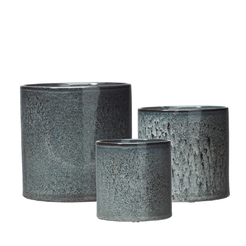 Isabella Grey Reactive Glaze Pot