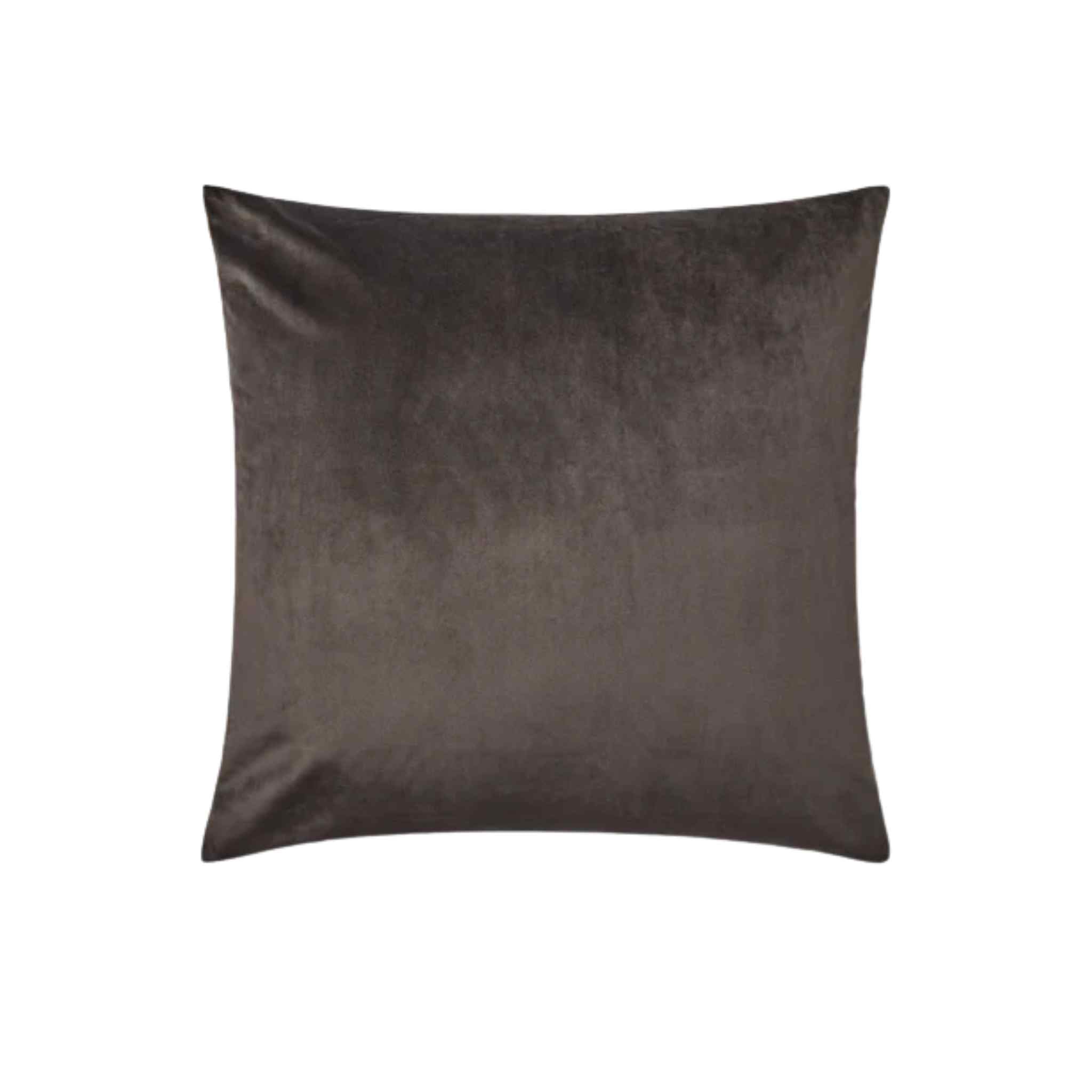Jasper Cushion - Velvet Mole