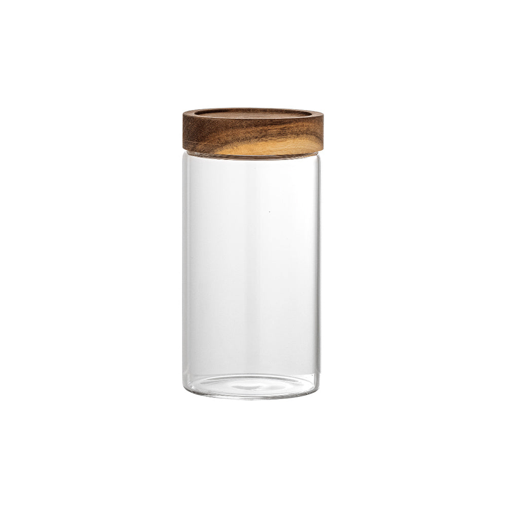 Kauna Glass Storage Jar - Medium