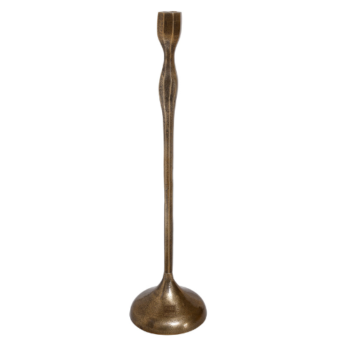 Kennet Gold Cast Aluminium Candle Holder - Small