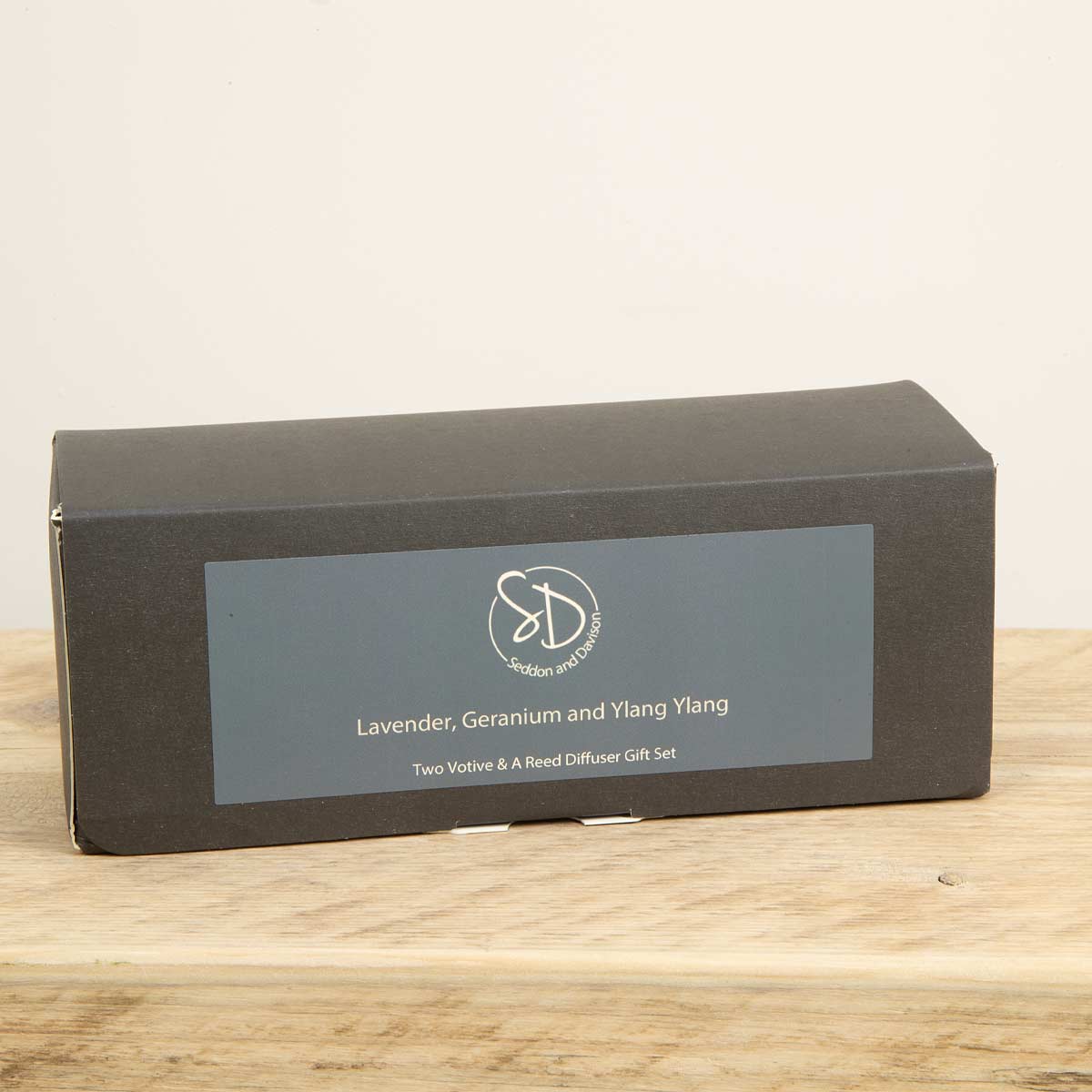 Lavender, Geranium and Ylang Ylang Diffuser and Candle Gift Set - Box